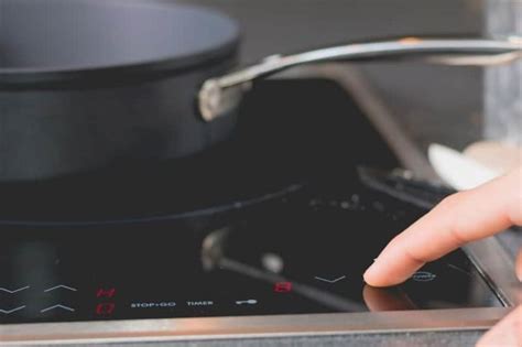 how to reset aeg induction hob